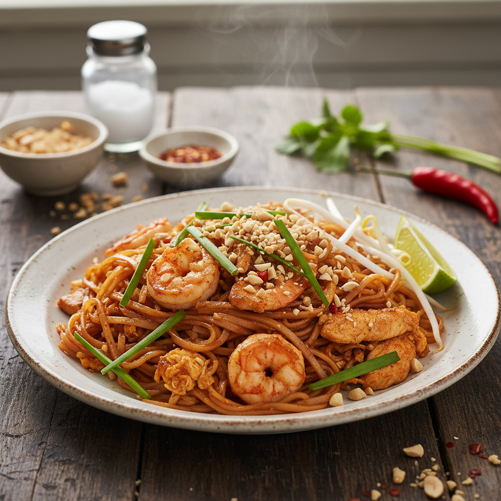 Autentne Pad Thai retsept: too Tai maitsed koju