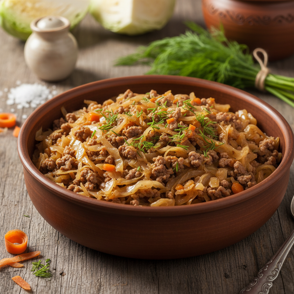 Kapsahautis hakklihaga: maitsev ja soodne õhtusöök