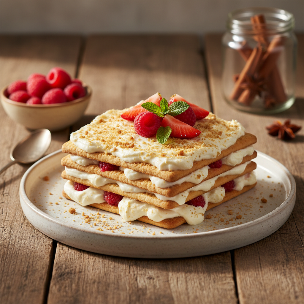 Kiire ja suussulav: valmista kihiline küpsis minutitega