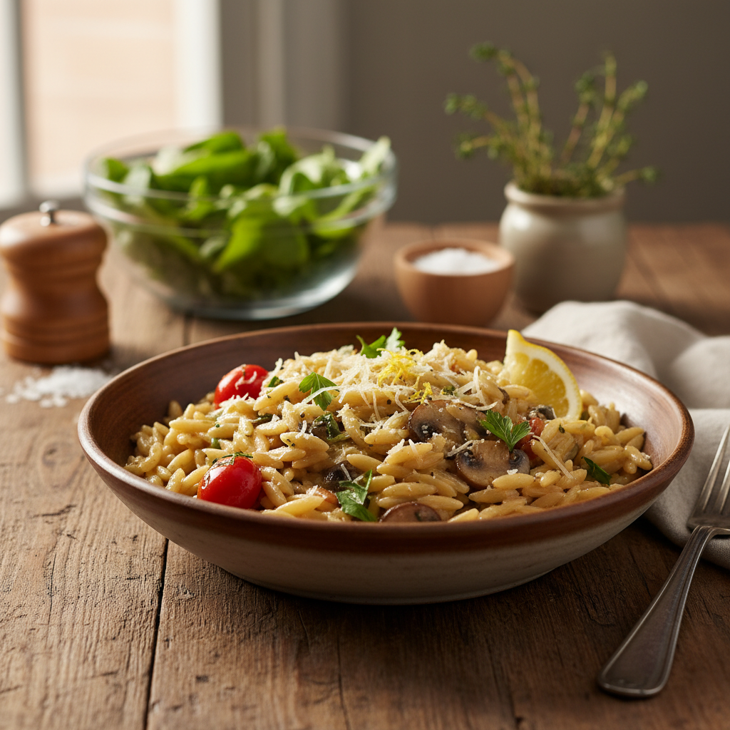 KIIRE ÕHTUSÖÖK | Kreemine orzopasta valmib 15 minutiga