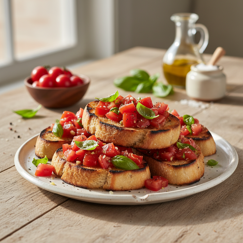 Klassikaline bruschetta: retsept, mis õnnestub alati