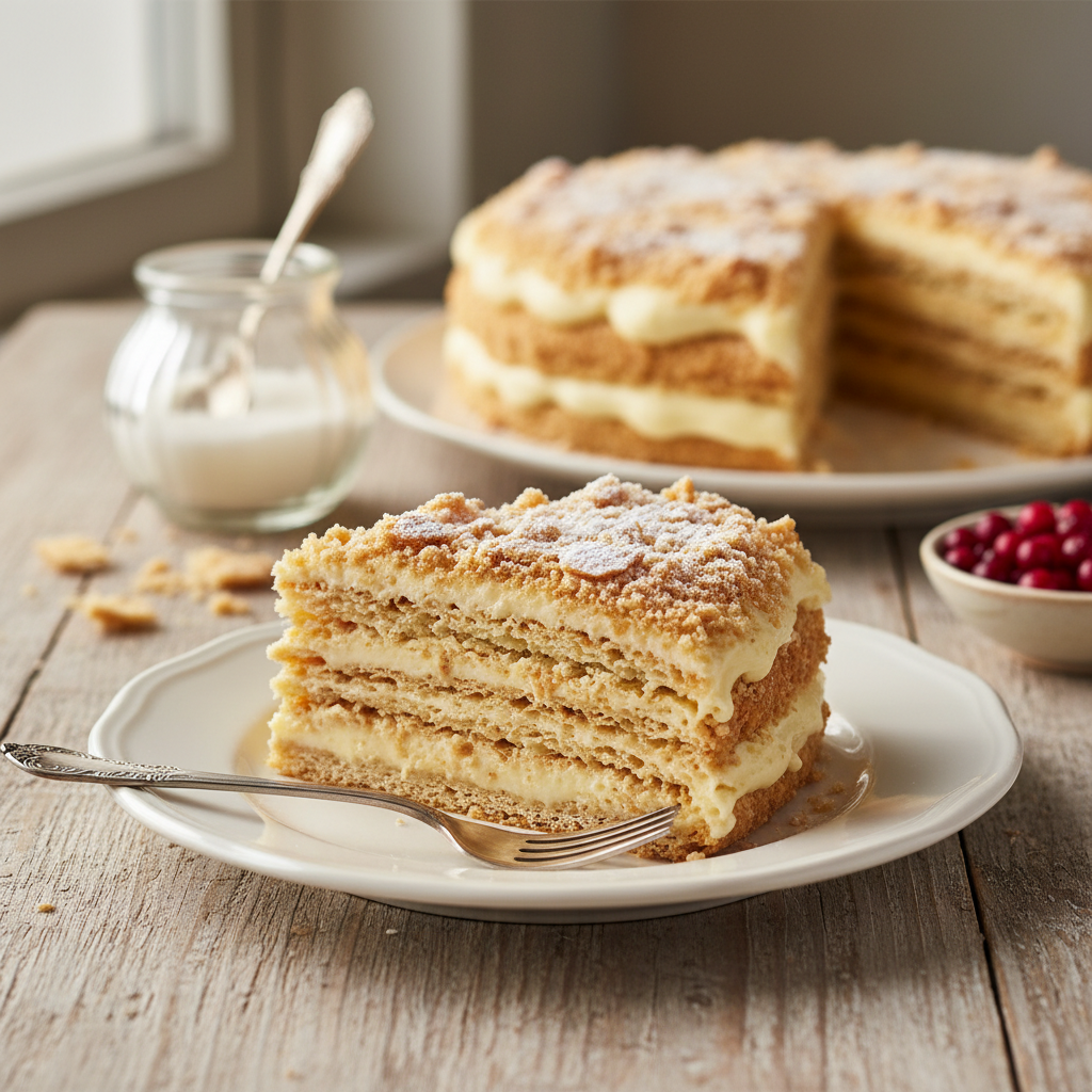 Klassikaline Napoleoni kook: see õige lapsepõlve maitse