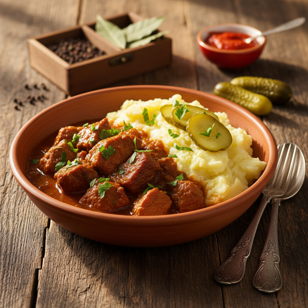 Klassikaline sealihaguljašš: vanaema salaretsept