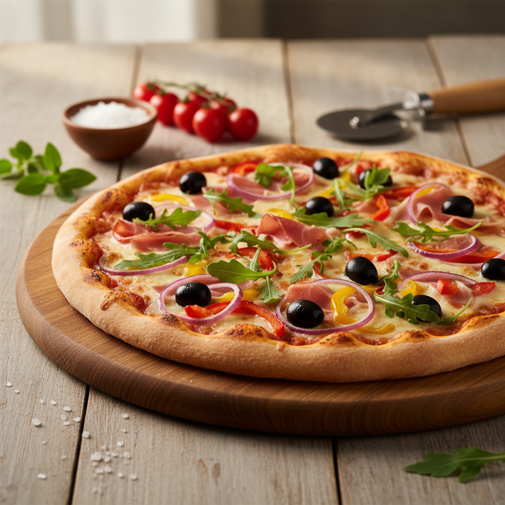 Mahlane kodujuustupitsa: tervislik õhtusöök kogu perele