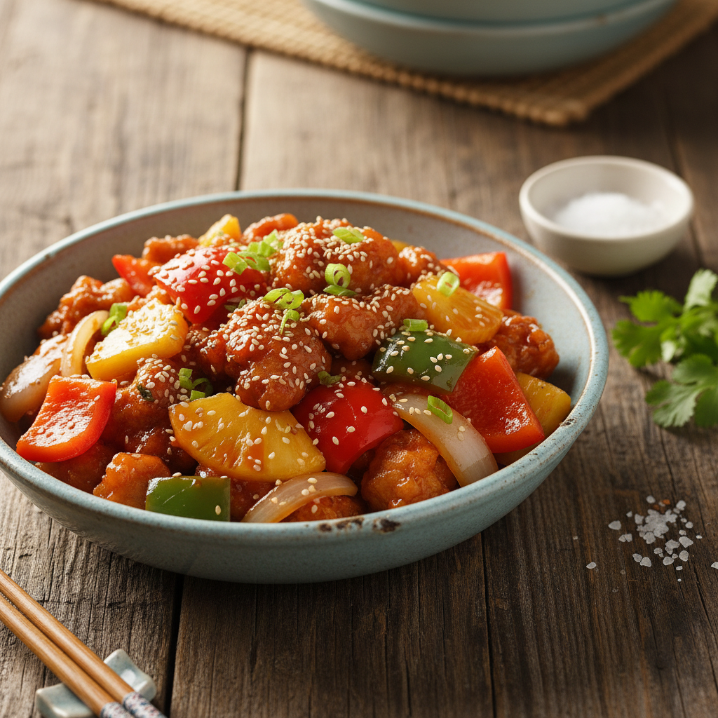 Parem kui restoranis: Krõbe kana magushapus kastmes