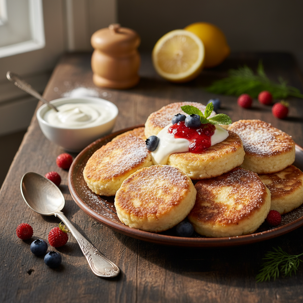 Retsept: Kohevad ja kuldsed kodujuustupannkoogid