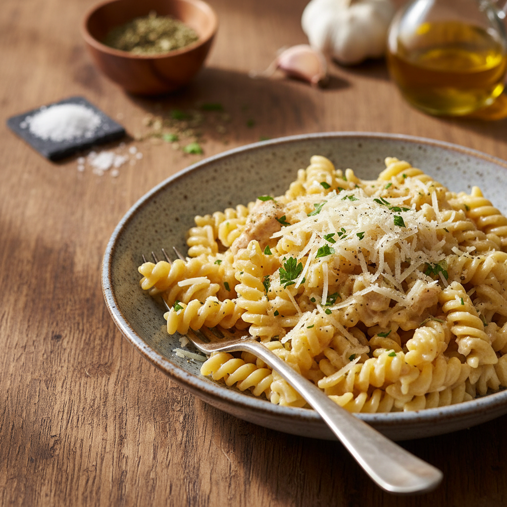 Retsept: maitsev koorene pasta valmib vaid minutitega