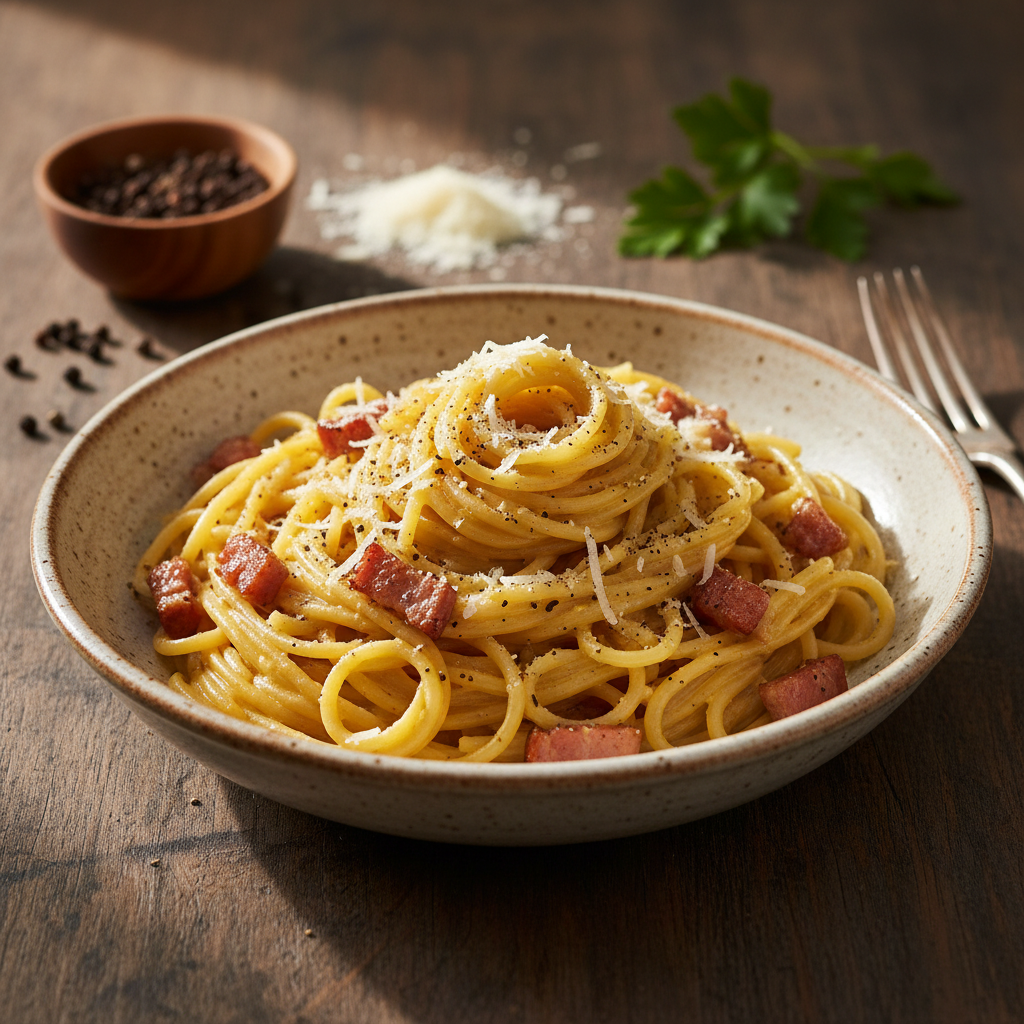 Suussulav pasta carbonara – kiire retsept argiõhtuks