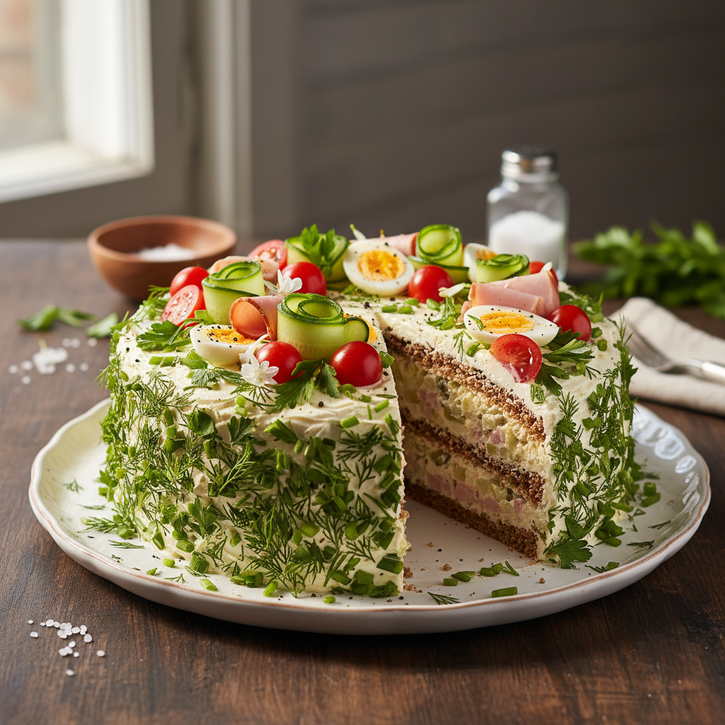 Suussulav võileivatort singiga: vana hea klassika