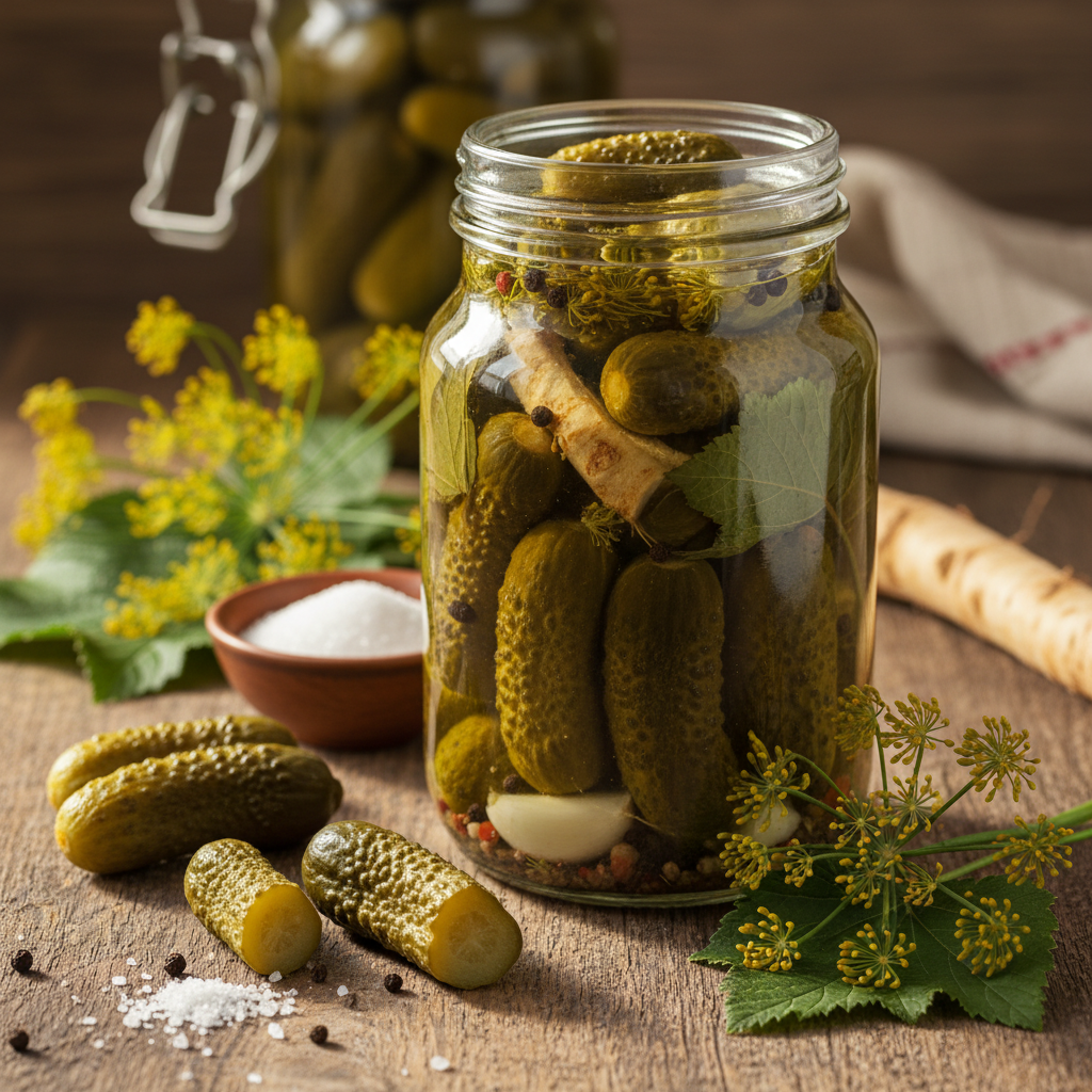 Vanaema retsept: kõige krõmpsumad marineeritud kurgid