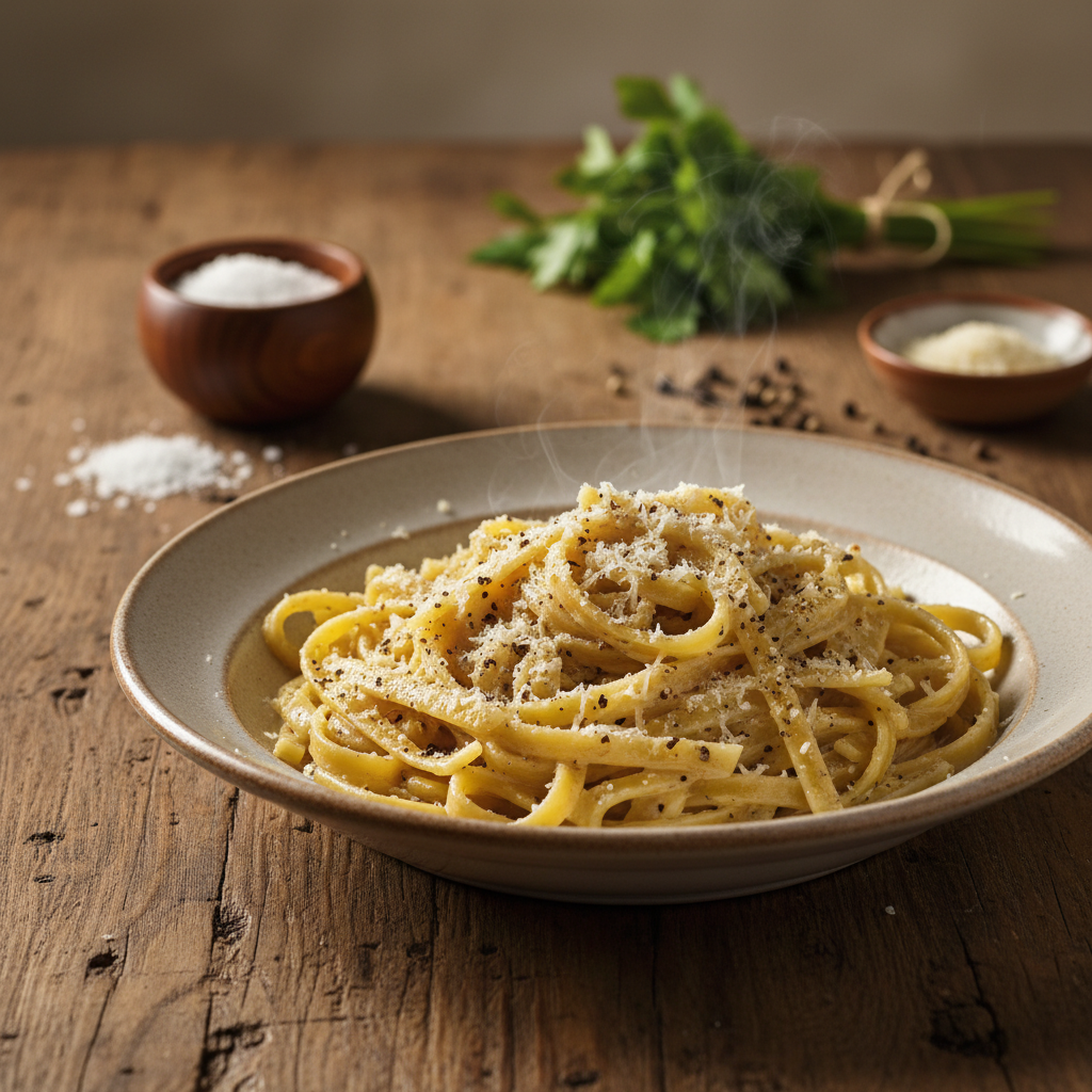Cacio e pepe retsept: Kiire ja autentne Itaalia pasta
