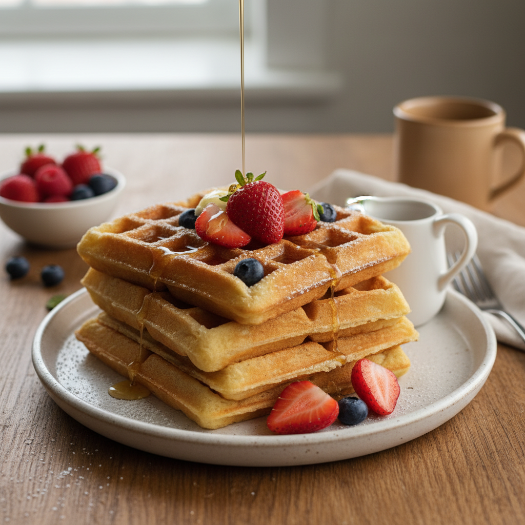 Ideaalne Belgia vahvli retsept: krõbe ja suussulav