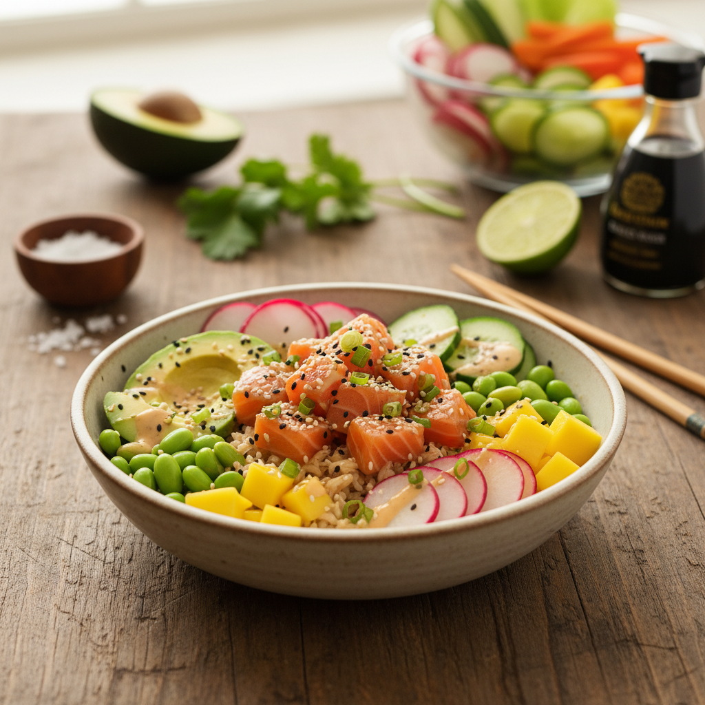 Kiire ja tervislik: pokekausi retsept, mis valmib hetkega