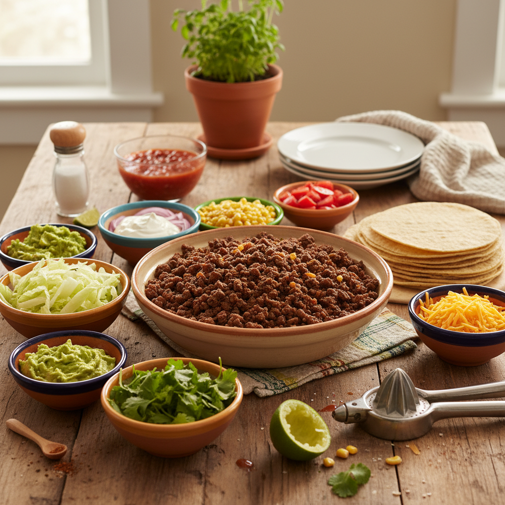 Kiired hakklihatacod: lihtne retsept argiõhtuks