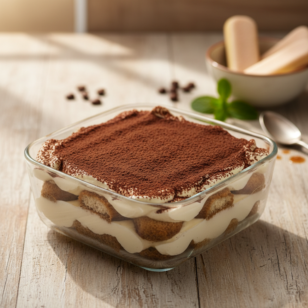 Lihtne tiramisu retsept ilma munata: valmib kiiresti ja ohutult