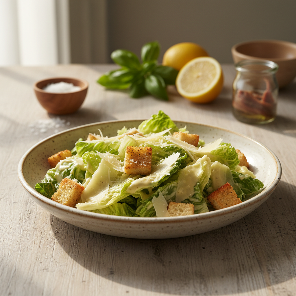 Maailma parim Caesari salat: Saladus peitub õiges kastmes