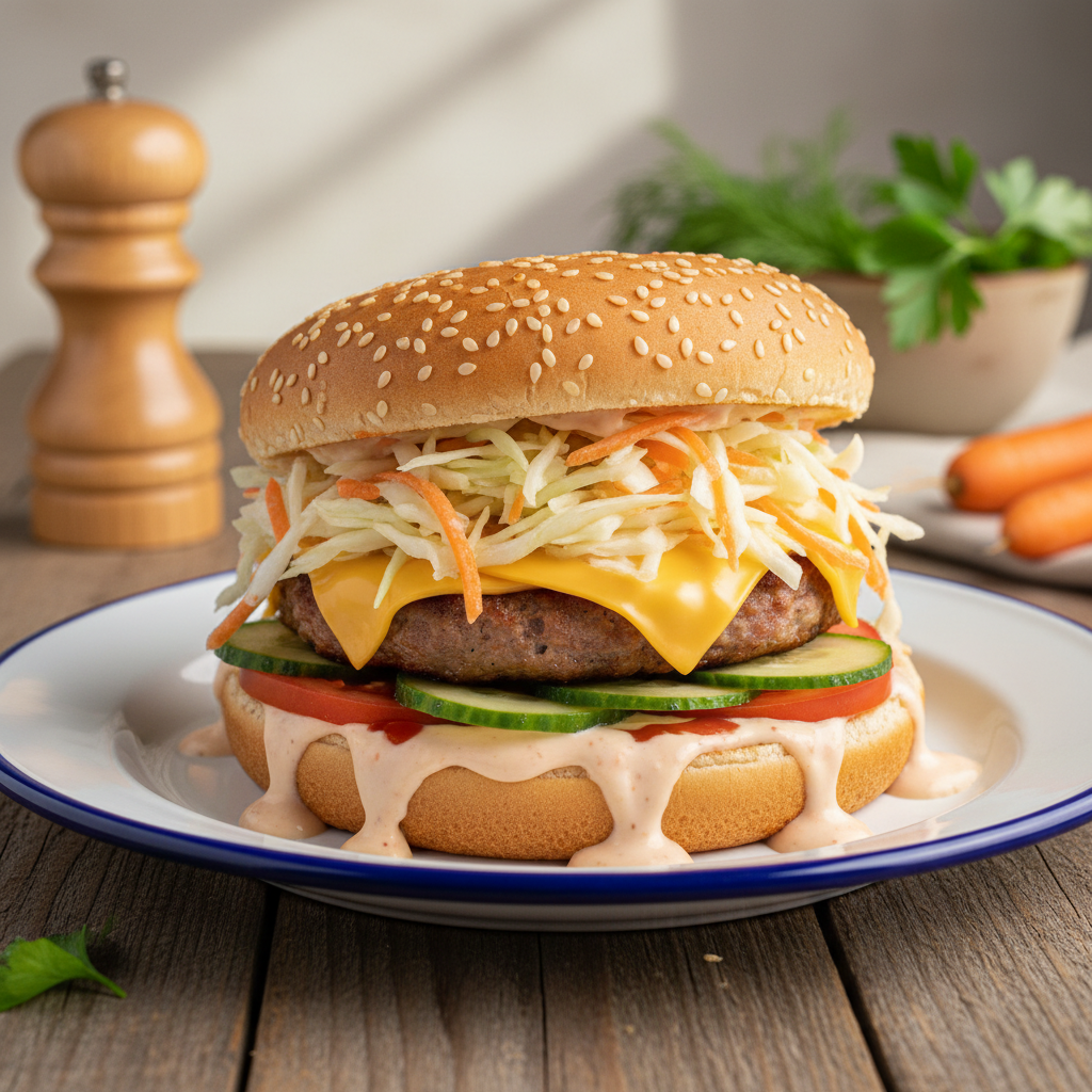 Nostalgiline retroburger: ehtne ja lihtne retsept