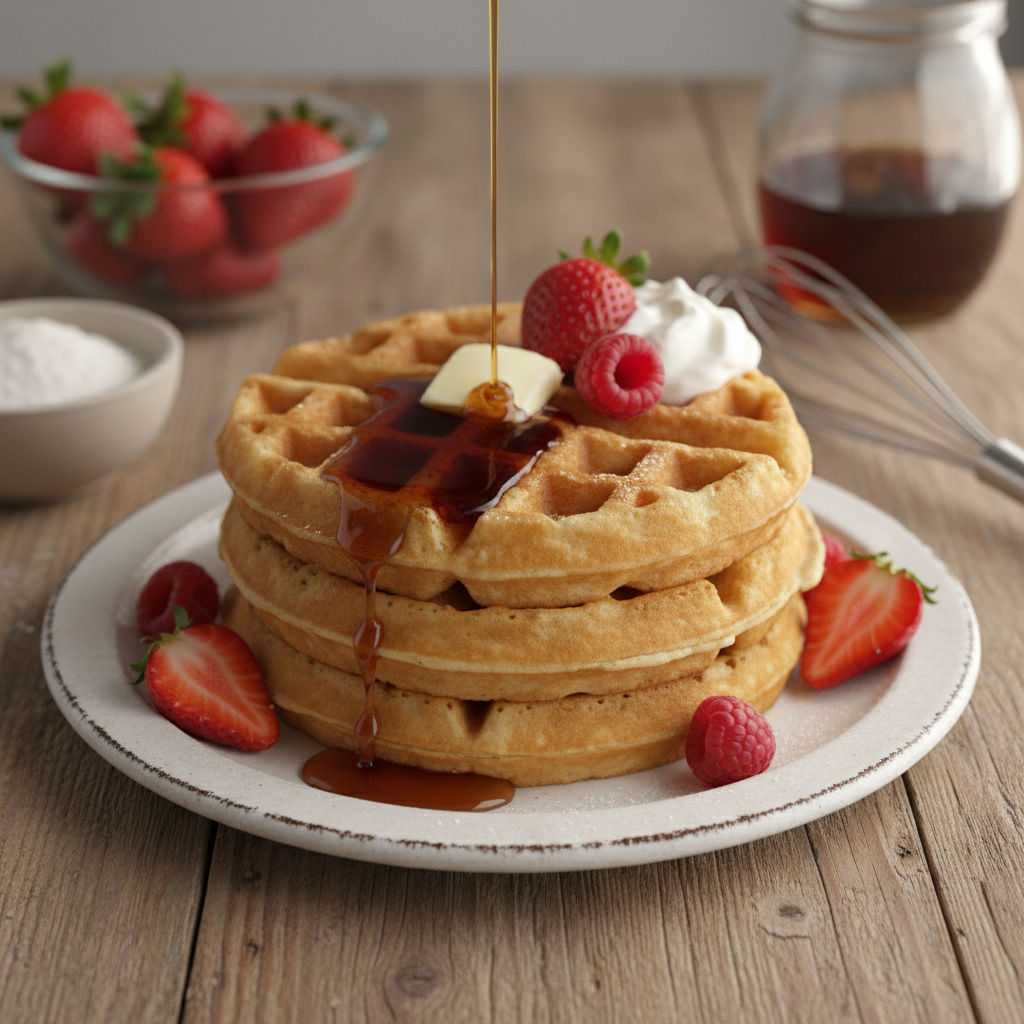 Nostalgilised paksud vahvlid: lihtne retsept, mis õnnestub