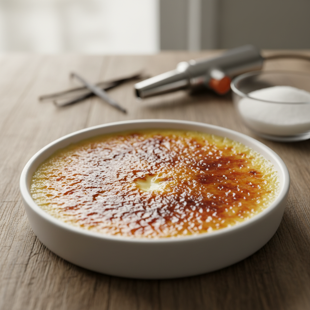 Retsept: Kuidas valmib täiuslik crème brûlée koduköögis?