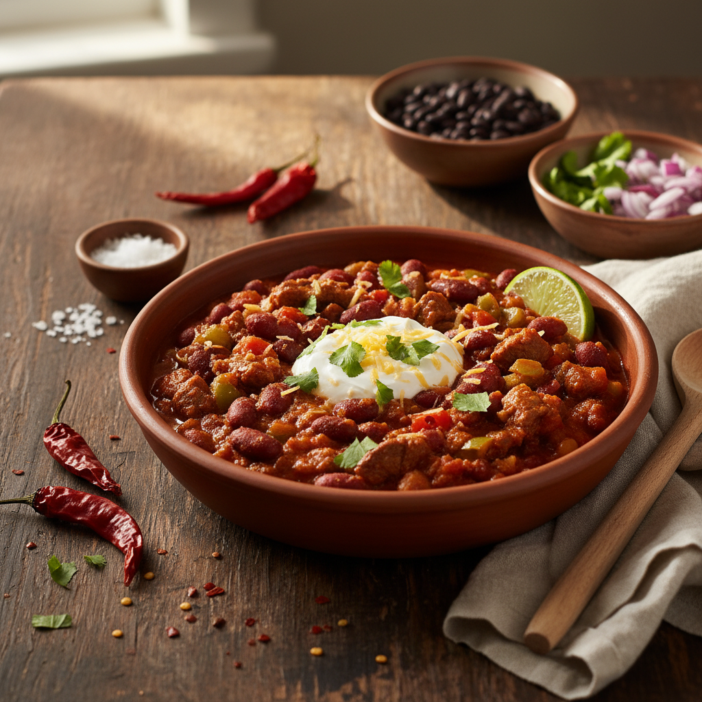 Retsept: Lihtne ja vürtsikas tšilli con carne argiõhtuks