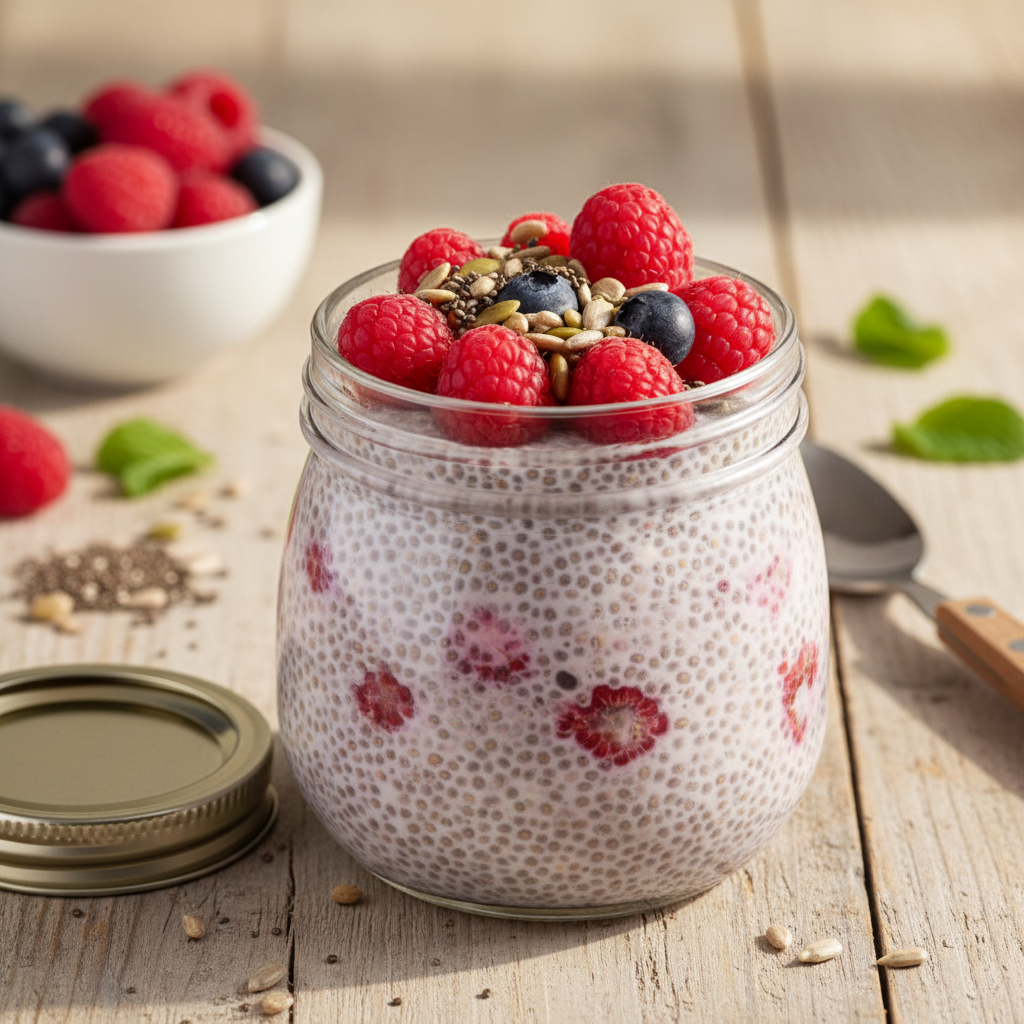 Tervislik hommikusöök: lihtne ja toitev chia retsept