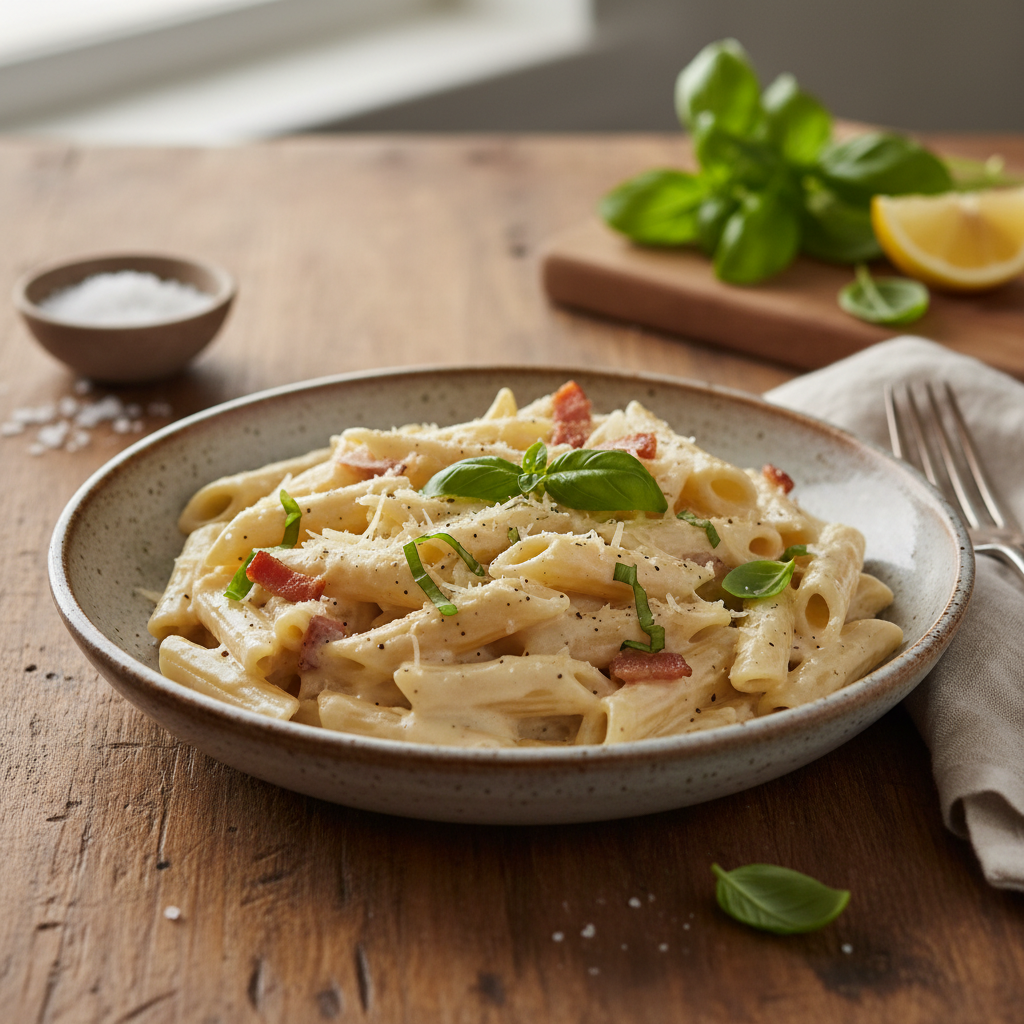 Ülilihtne koorese pasta retsept kiireks argiõhtuks