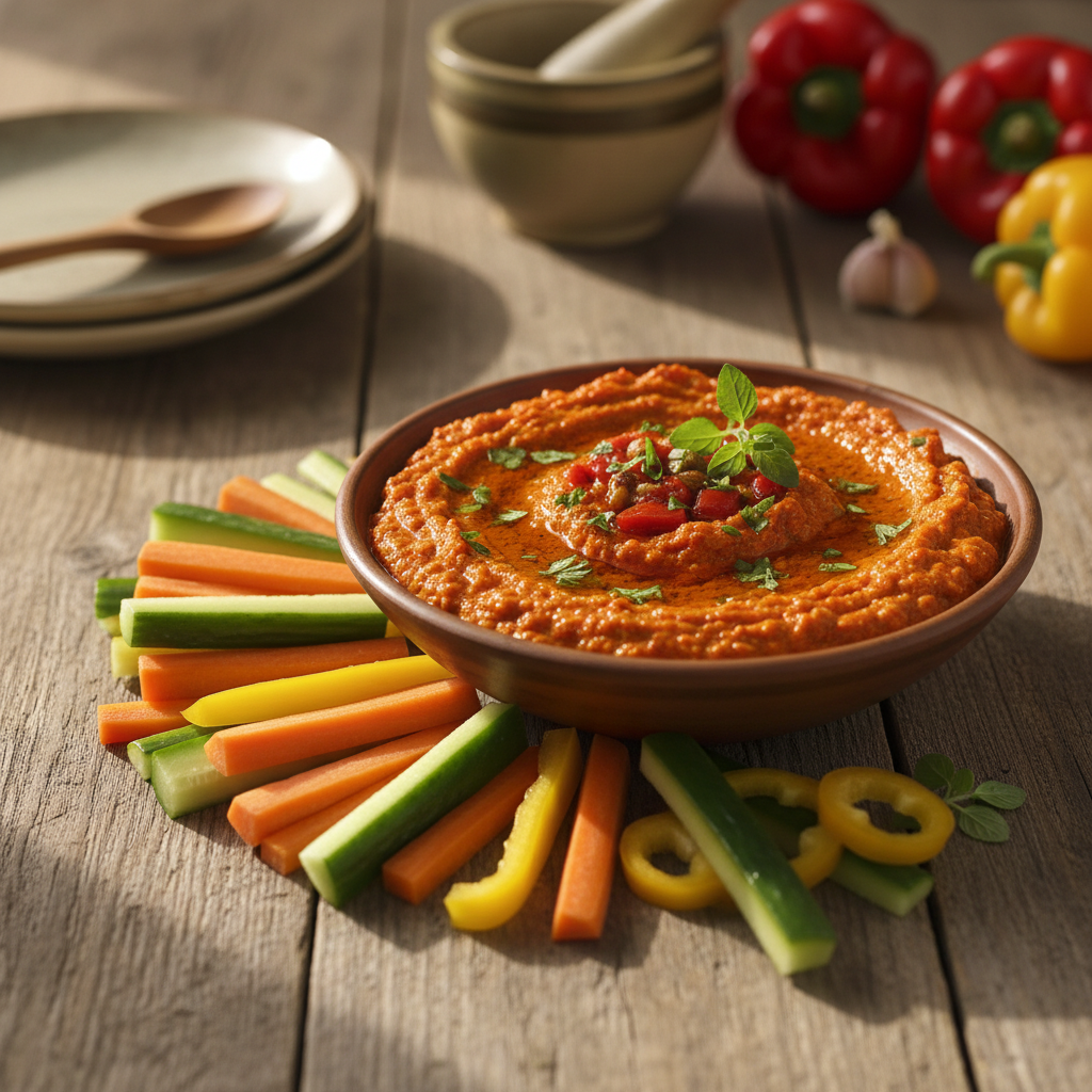 Retsept: lihtne ja maitsev röstitud paprika dipikaste