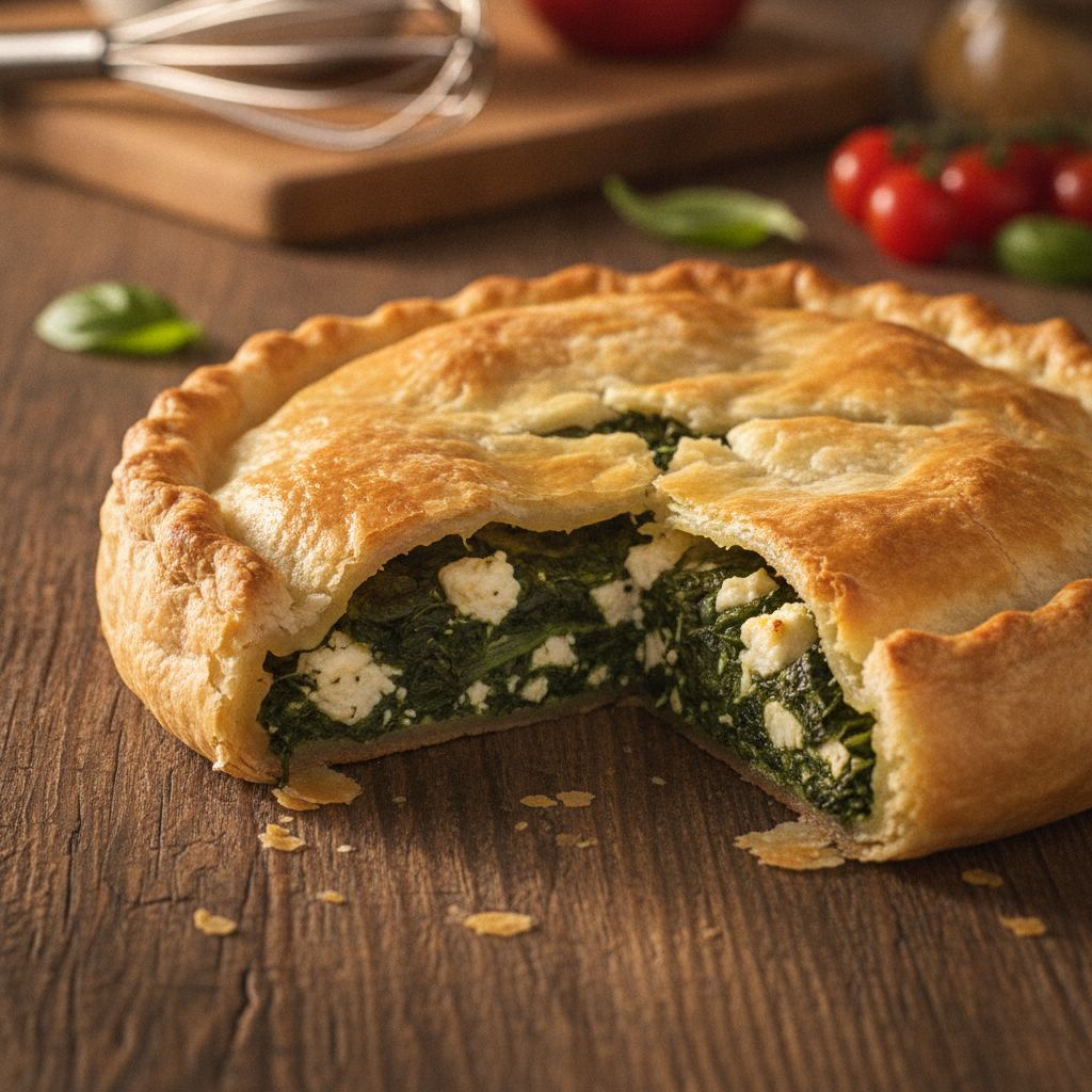 Retsept: maitsev ja kiire spinati-feta pirukas
