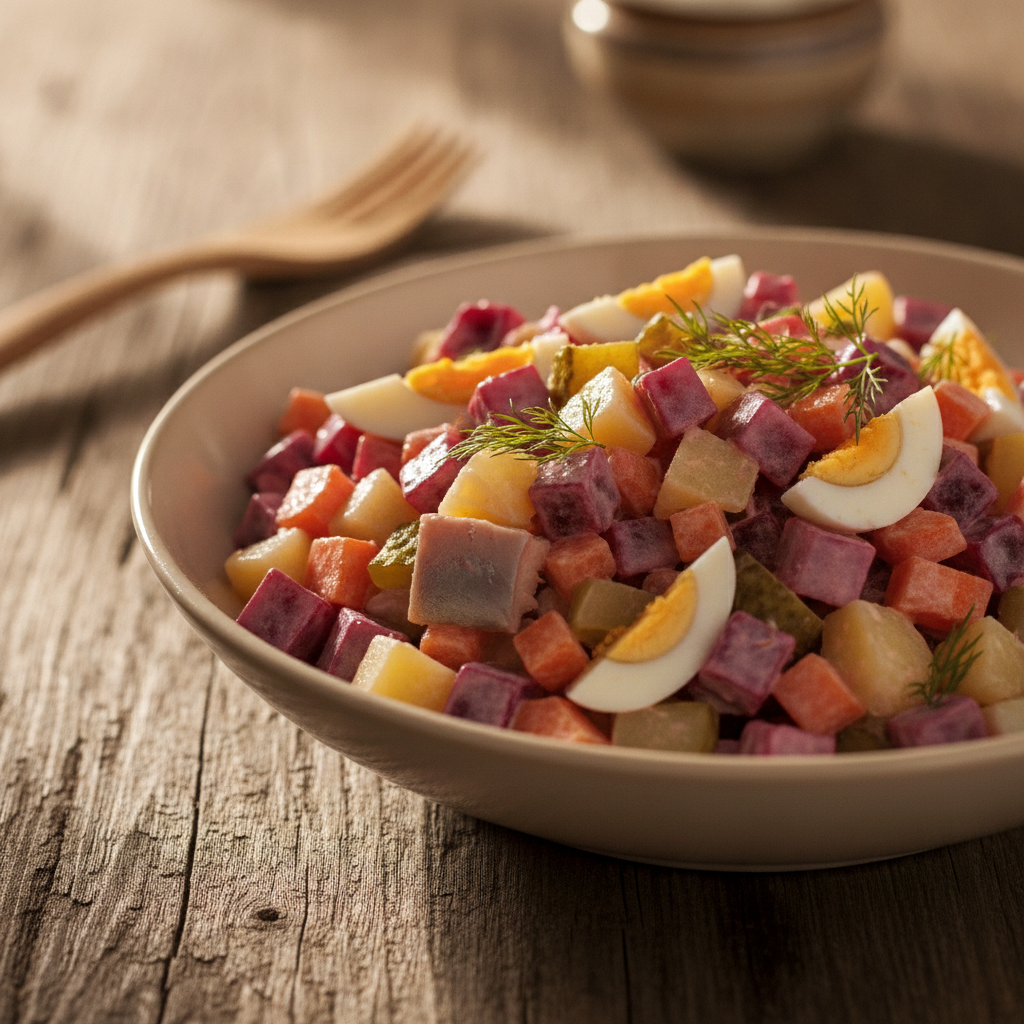 Klassikaline rosolje retsept: kuidas teha parimat salatit