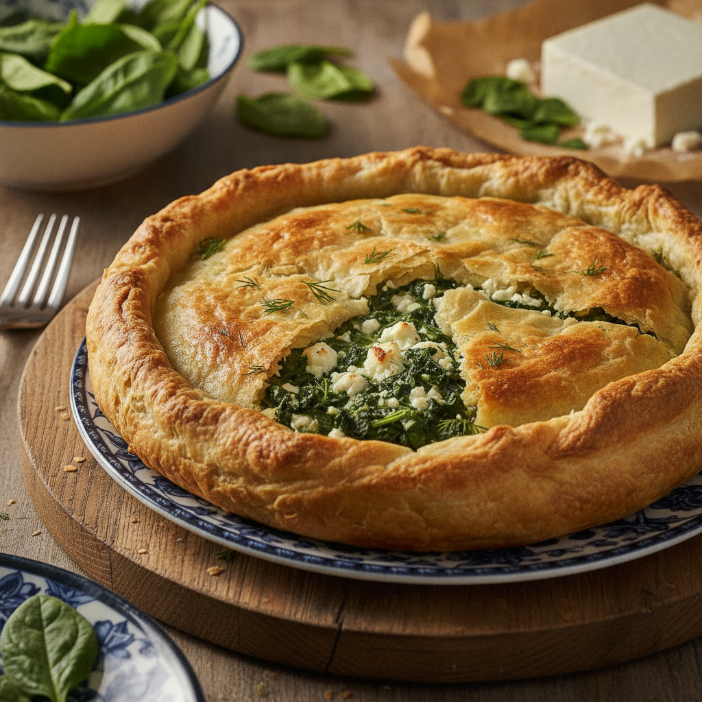 Krõbe ja toitev Kreeka klassika: ehtne spanakopita retsept