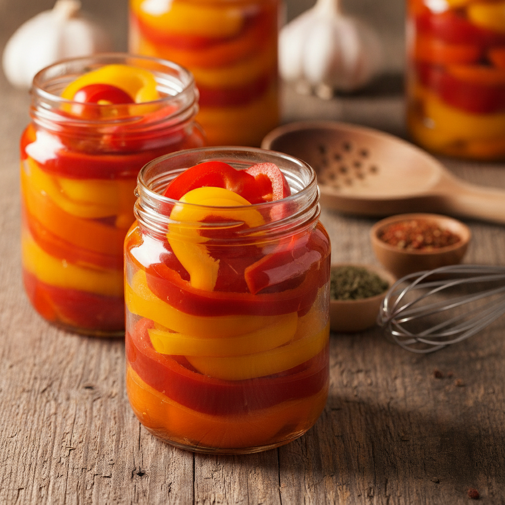 Lihtne retsept: kuidas valmistada maitsev marineeritud paprika